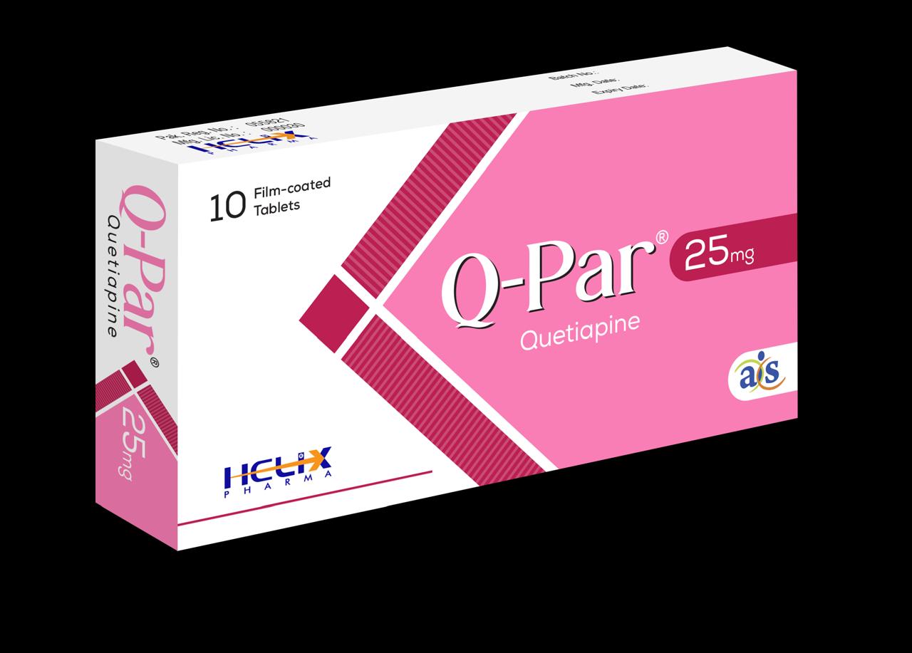 Q-Par 25mg Tablets